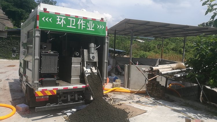 人民路街道污泥干湿分离技术