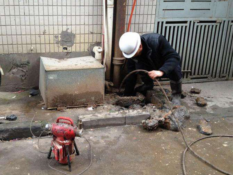 人民路街道疏通下水道-洗菜池疏通