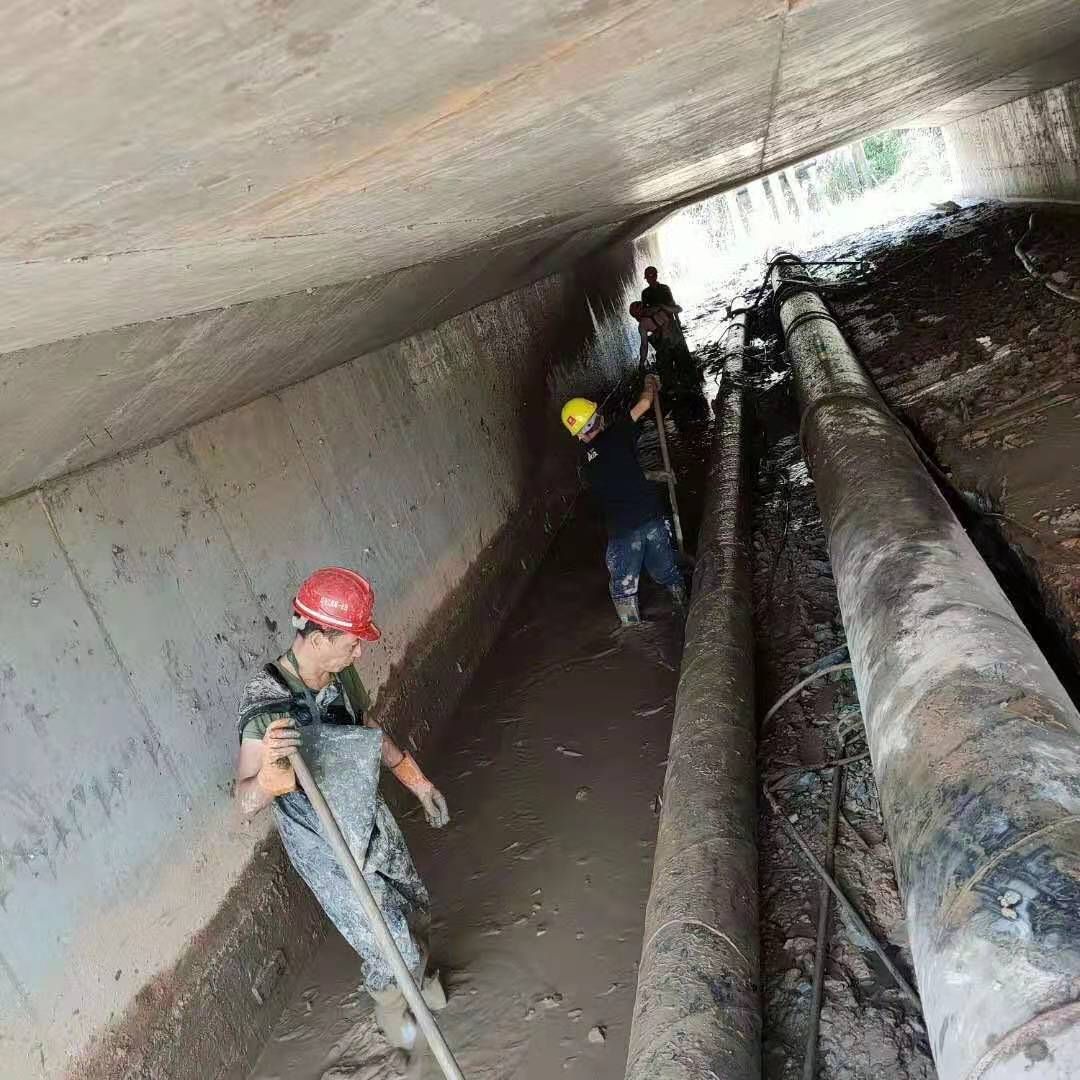 人民路街道工业管道清淤